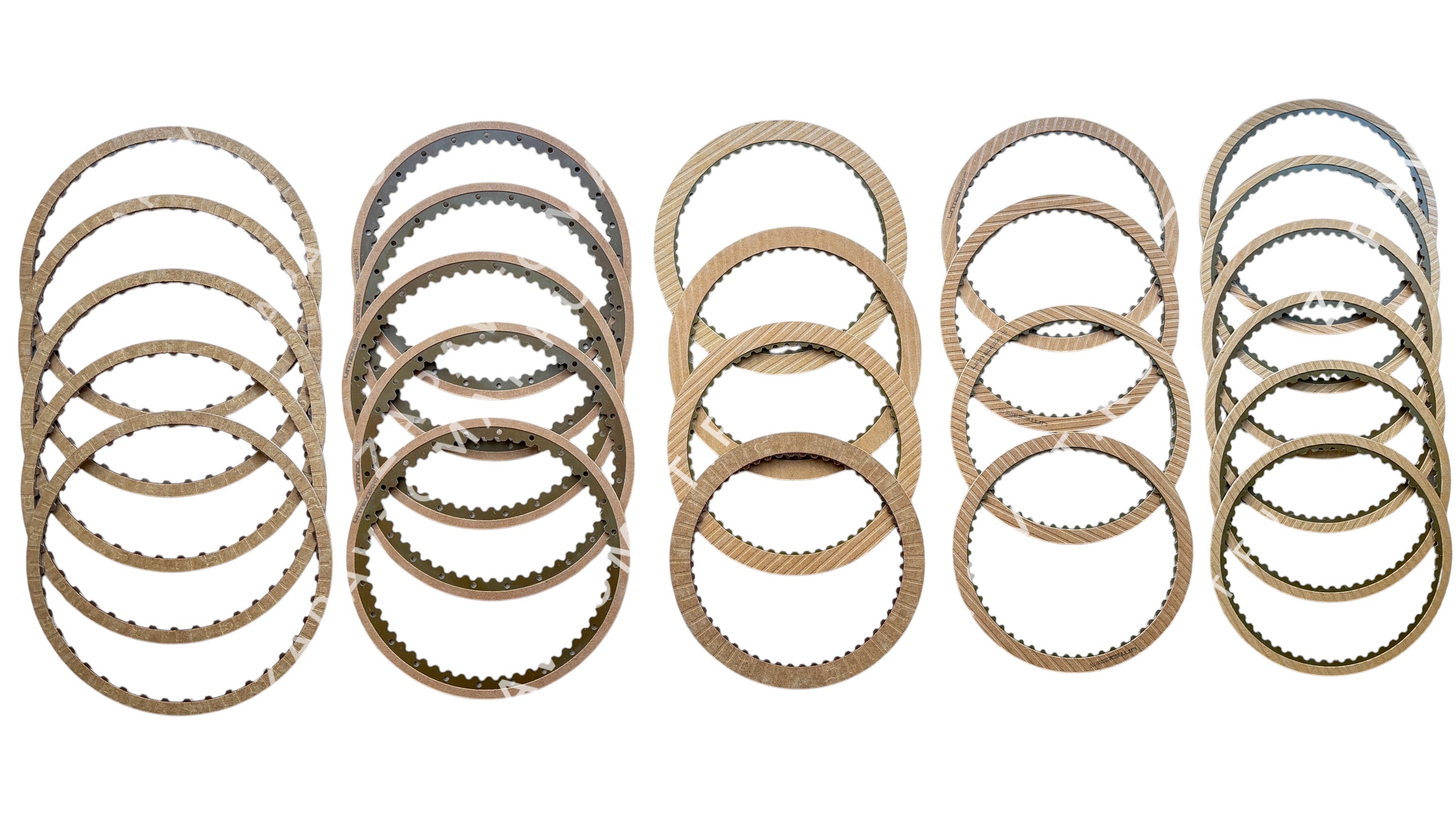 КОМПЛЕКТ ФРИКЦИОННЫХ ДИСКОВ 09G (K2-60 ЗУБ.1.5mm / K1-1.5mm )