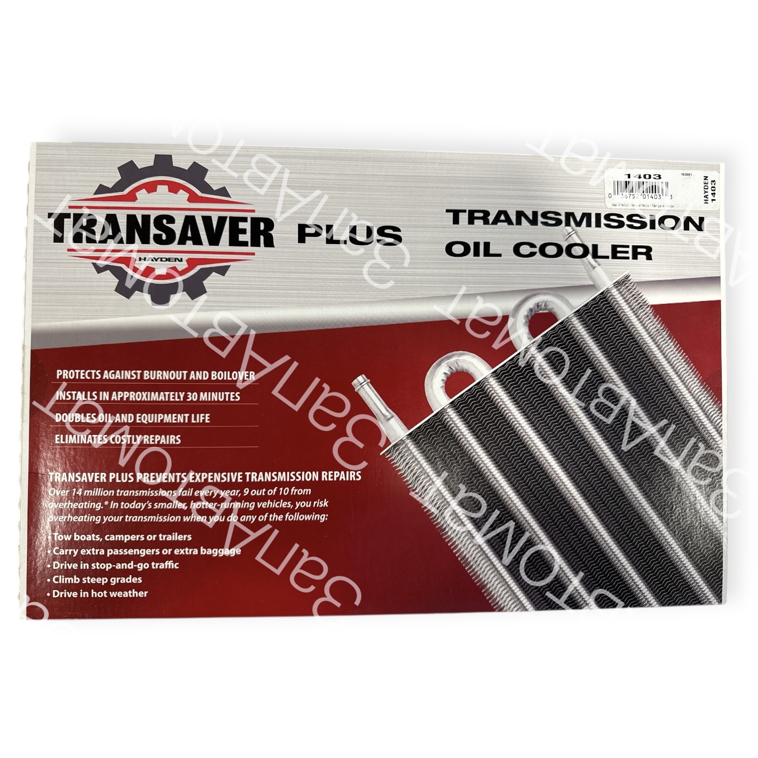 ДОПОЛНИТЕЛЬНЫЙ РАДИАТОР 1403 HAYDEN 318/191/20 (10 mm) — изображение 8